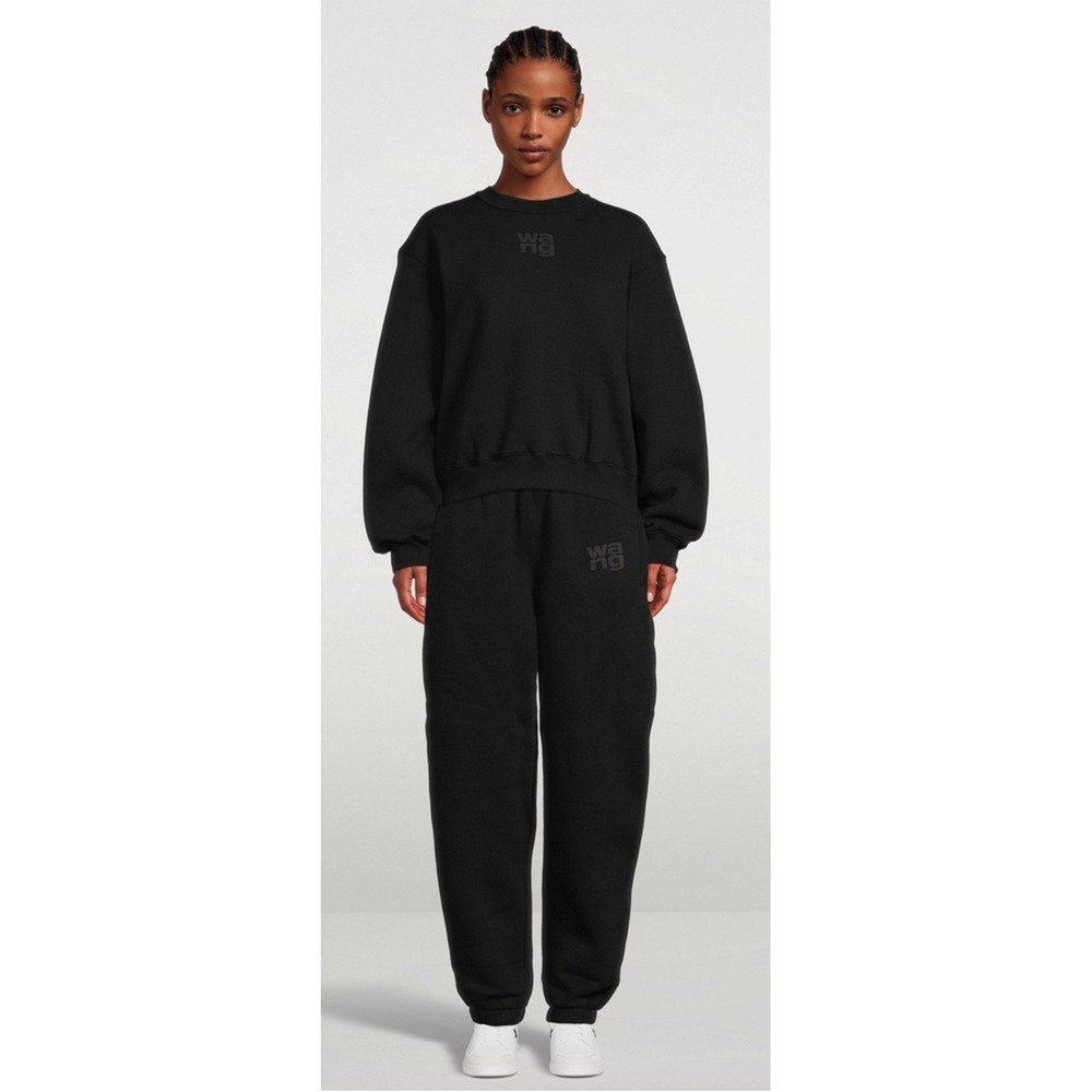 Alexander Wang Women'sโ Puff Sweatpants XS Black. NWT